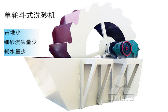 輪式洗砂機(jī)類型和特點